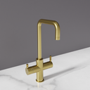 ARNO Classic Square 4-in-1 Champagne Gold Instant Boiling Water Tap