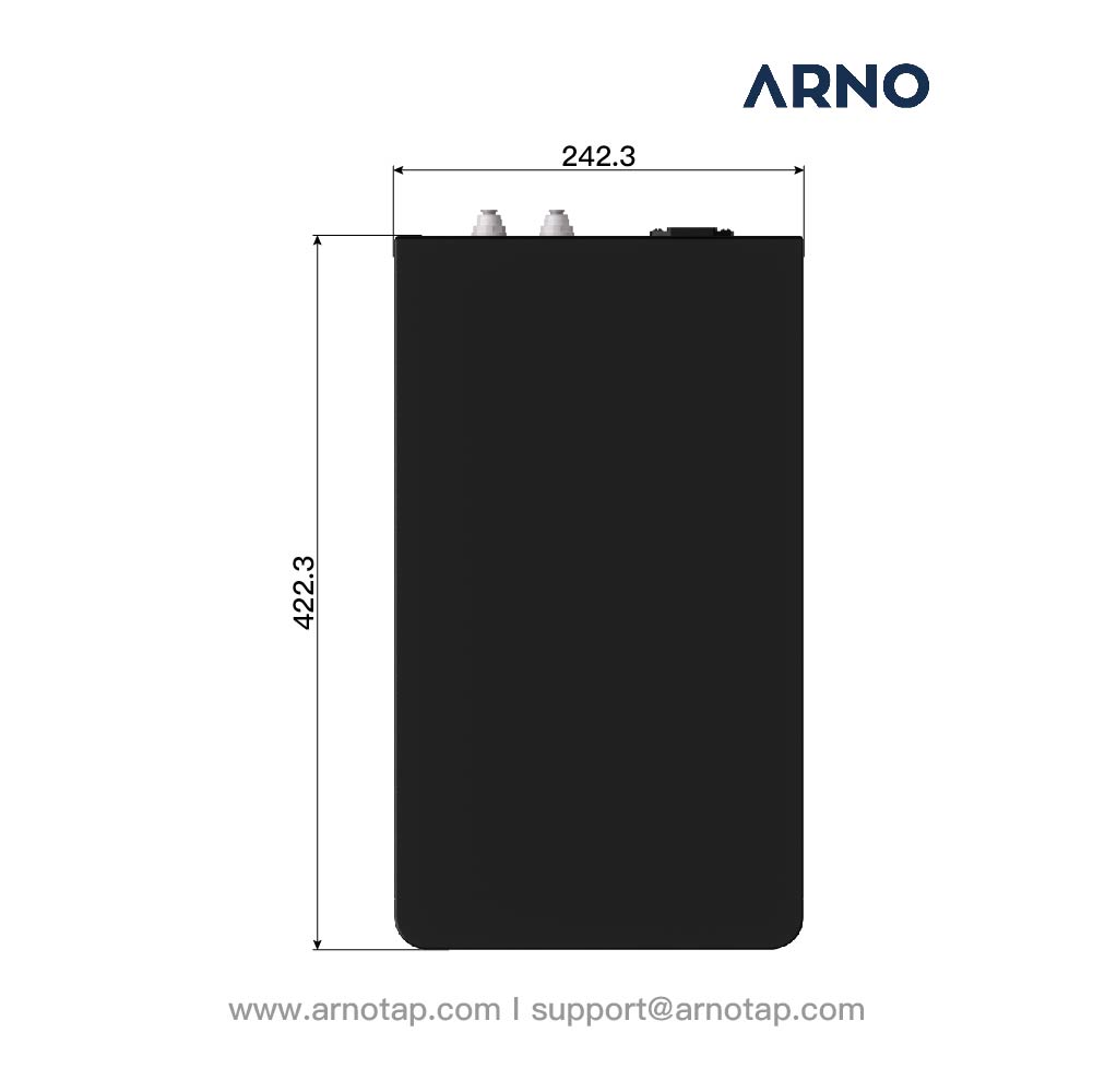 ARNO Flex 5 in 1 Instant Boiling Hot Water Tap-Boiler Dimensions