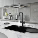ARNO Square 3 in 1 Matt Black Instant Boiling Hot Water Tap