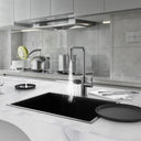 ARNO Square 3 in 1 Brushed Gunmetal Instant Boiling Hot Water Tap