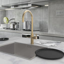 ARNO Flex 3 in 1 Champagne Gold Instant Boiling Hot Water Tap