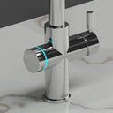 ARNO Halo 6 in 1 boiling water tap chrome cyan sparkling water paired tap